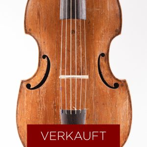 VLA Viola de Gamba Johannes Georg Mathe 1726 Decke VERKAUFT