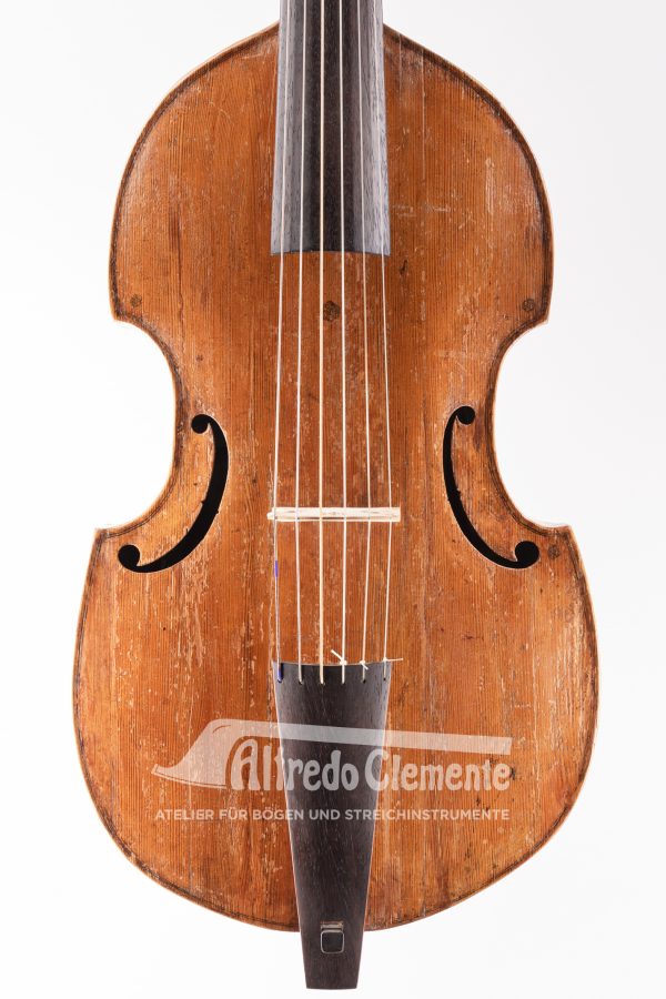 VLA Viola de Gamba Johannes Georg Mathe 1726 Decke