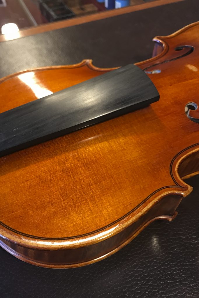 Reparatur Violine Lackschaden Atelier Clemente
