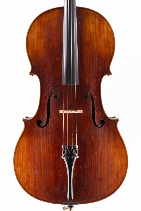Violoncello Cello Paul Kaul Nantes 1922 Decke