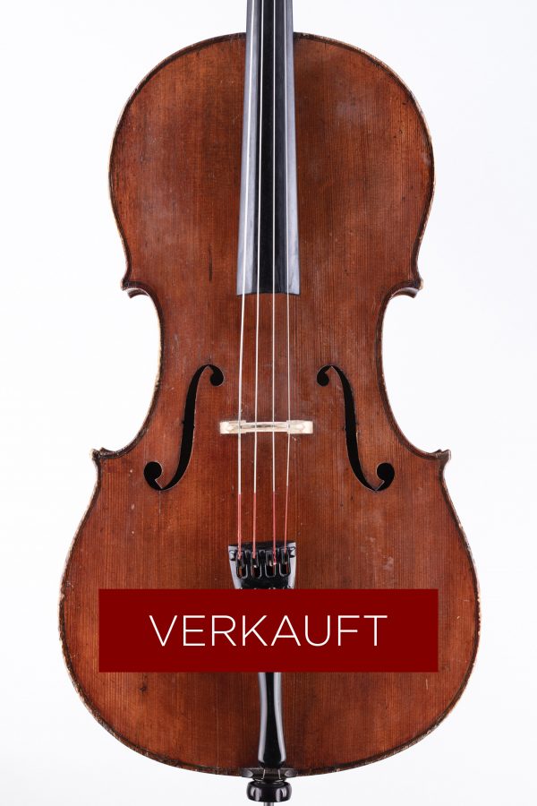 Violoncello Cello Thibouville-Lamy Decke VERKAUFT