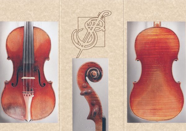 Violine, Geige, François Couturieux, Mirecourt, Zertifikat