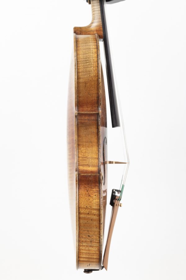 Violine, Geige, François Couturieux, Mirecourt, Zargen