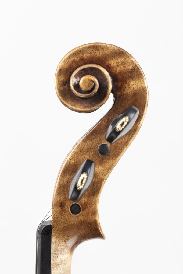Violine, geige, Gabriele Natali, Pistoia 2025, Schnecke