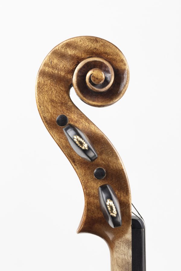 Violine, geige, Gabriele Natali, Pistoia 2025, Schnecke